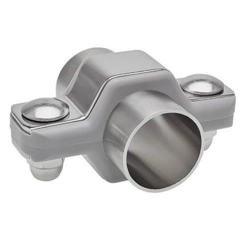 Campbell Fittings PHWM-200T-304SAN Process Hex Weld Mount w/ Acorn Nut - 2 in. Tube