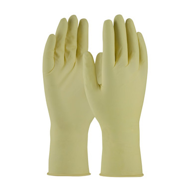 12" Cl 100 CR Ambi Latex Glove 100/BG, 10BG/CS MEDIUM,QRP - Size M, White 1 Case - CE Single Use Gloves 612HCM