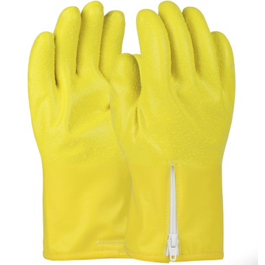 Cold Handling Polytuff Gloves Gloves Large - Size L, Yellow, CE Gloves, 1 Pair 102FL