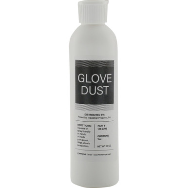 Glove Powder For Rubber Insulating Gloves, Talc Powder ESP Glove Accessories - OS White IP 148-2200
