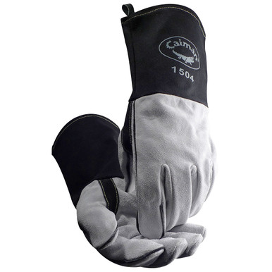Cow Split Mig/Stick Welding Gloves Welders Gloves - OS Gray PK 1504-3