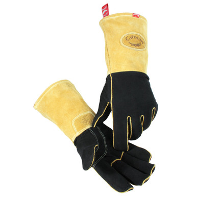 Glove, Kontour, Black Deer Split, Wool Insulated, Large - Size L, Black, Hand Protect-Welding, 1 Pair 1852-5