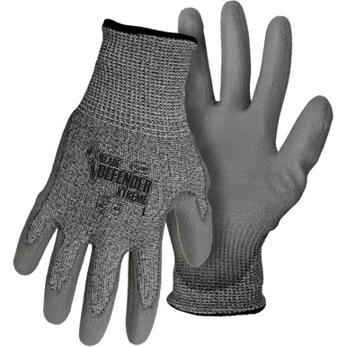 Boss Blade Defender Xtreme Gray, M - Size M, Gray 1 Pair - Gloves with PolyKor Fiber 1PU7000M