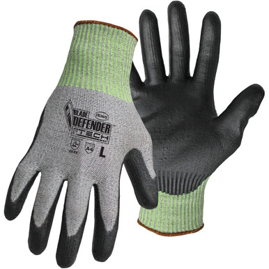 Blade Defender Touchscreen Gray, XL - Size XL, Gray 1 Pair - Gloves with PolyKor Fiber 1PU7001X