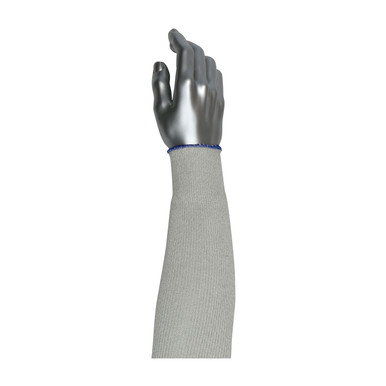 Smart Fit Xrystal/Hppe Sleeve, 22 Inch With Thumb Hole - Size 22", Gray- Sleeves with Xrystal Fiber 20-21HX22TH