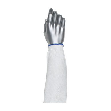 Spun Dyneema sleeve, 16-inch Length Knit Cuff, gray - Dyneema Sleeves 16" Gray 20-SDG16