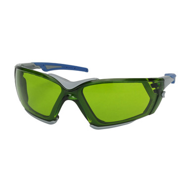 Fortify, Foam Sealed, Green IR 1.7 AS/AF Lens - Size OS, Gray 1 Pair - Bouton Rimless Frame 250-54-0024
