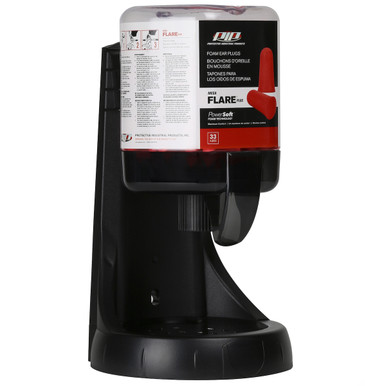 Ear Plug Dispenser, Holds 200 Pair Of Mega Flare Earplugs - Size Display, Black, Ear Plugs, 1 Unit 267-HPD910-200