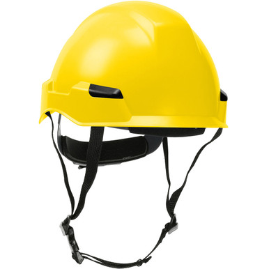 Rocky Climbing Helmet, White, Type I, 4 Point Suspension, Yellow, Os ANSI Type I Helmets - OS Yellow EA 280-HP141R-02