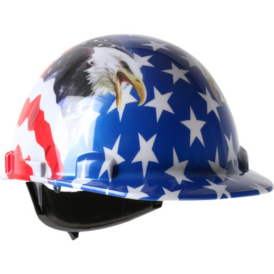 Dom Cap Style, Wheel Ratchet, Type I, Class E, Non-Vent ANSI Type I Helmets - OS Navy EA 280-HP341R-USA
