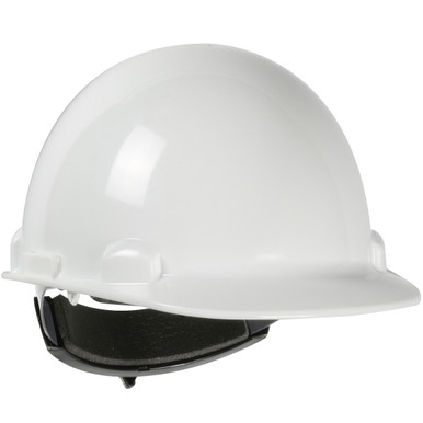 Dom, Cap Style, Swing Ratchet, Type I, Class E, Yellow, - Size OS, Yellow- ANSI Type I Helmets 280-HP341SR-02