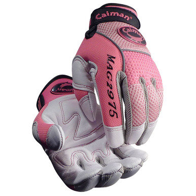 Caiman Multi-Activity Glove, Ladies, 6-Pack (4 Pink, 1 Blue & 1 Lime), Small - Size S, Pink, Hi Performance Glove, 1 Pair 2975-3