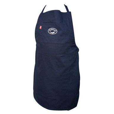 Apron, Dark Navy, Flame Resistant Fabric, Chest Pocket, Comfort Strap, 36"- Size 36, Navy, FR Clothing-Welding, 1 Unit 3002-1