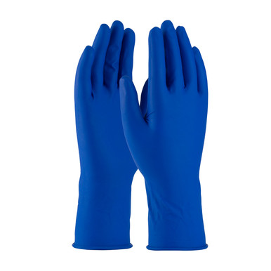 12" HP PC Blue Latex Glove 50EA/BX, 10BX/CASE 2XLG,QRP - Size 2XL, Blue 1 Case - CE Single Use Gloves MGHR-2X
