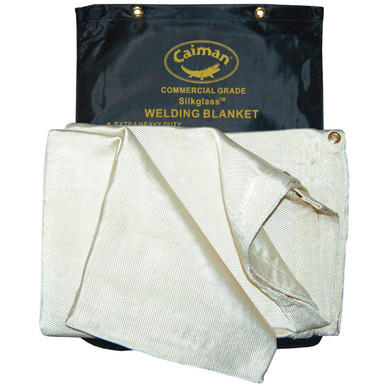 6Ft X 6Ft 26Oz Silkglass Welding Blanket - Size Os, White, Welding Blankets, 1 Unit 69661