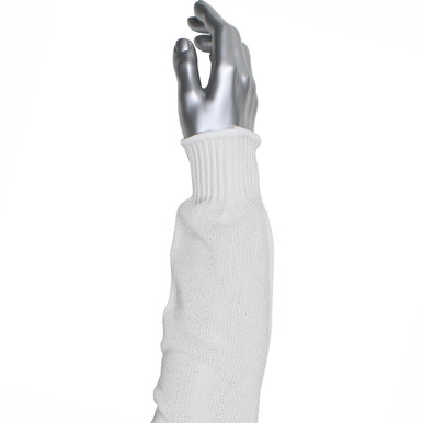 7G Claw Cover Sleeve, Ansi A6 Cut Resistant Sleeves - 21" White EA 7-2131J