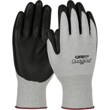 Yellow Cuff Grey NY/Carbon ESD NPD 12/Pr Pk 10 Pk/Cs X-LARGE - Size XL, Gray 1 Case - CE Seamless Knit Gloves HWSXL