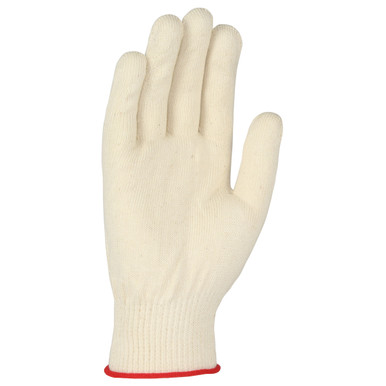 Wpp-Glove, Poly/Cotton Knit 13G - Size S, Beige, SeamlessGlove NoCoat, 1 Dozen M13NC-S