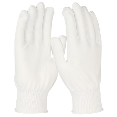 Wpp-Glove, Polyester 13G - Size S, White, SeamlessGlove NoCoat, 1 Dozen M13P-S