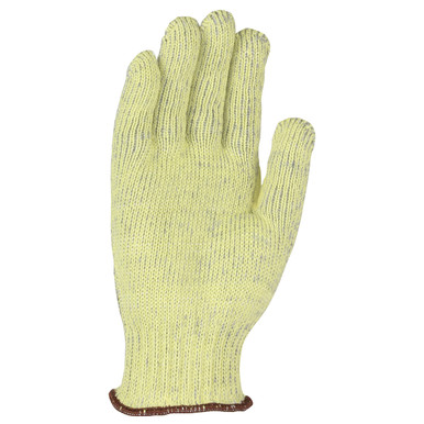 Wpp-Glove, Ata W/Bal Nylon, Cott Plate, Reinforced Th, 7G - Size XS, Yellow, Cut Resistant Gloves, 1 Dozen MATA30BALGY-OERTC-XS