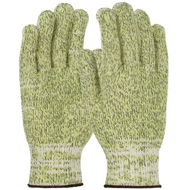 Wpp-Glove, Ata Kevlar/Cot Plate Reinforced Th 7G - Size 2XL, Yellow, Cut Resistant Gloves, 1 Dozen MATAKV/BKPL30-XXL