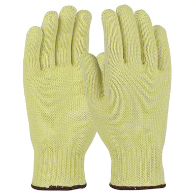 Glove, Air Tex Twaron/Cot Plate - Size S, Yellow, Cut Resistant Gloves, 1 Dozen MATW55PL-RT-S