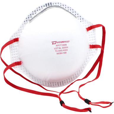 N95, Particulate Respirator, w/Nose Pad, Adjustable Strap, NIOSH - Size OS, White 1 Box - Particulate Respirators 270-RPD713N95