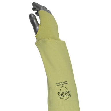 Wpp-Sleeve, Ata 2X1 Bg Elstc Th 22 - Size 22, Yellow, Cut Resistant Sleeve, 1 Unit S-2X1-22H
