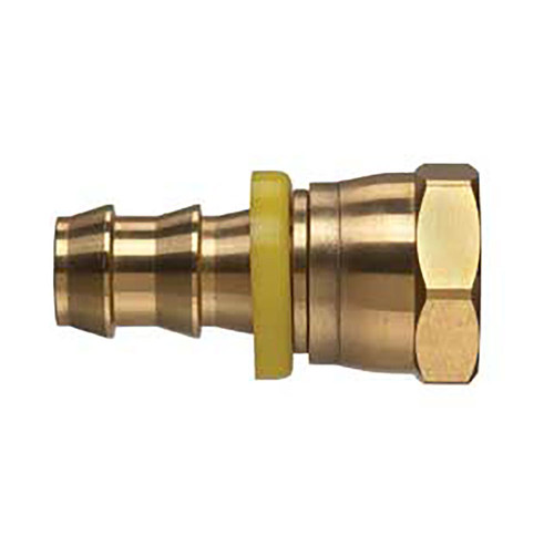 Kuriyama 1/2 in. x 1/2 in. Female NPTF Swivel Brass Push-on Fitting