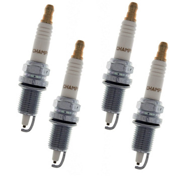 Champion 4 Pack of Genuine OEM (956S) Spark Plugs - QC12PEP-4PK