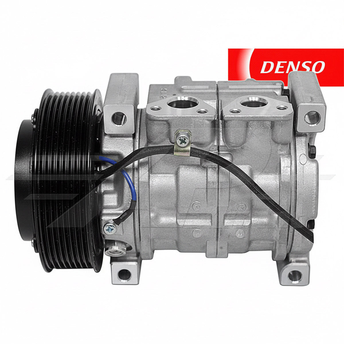 Original Denso Compressor 10S13C - 119mm, 8 Groove Clutch 24V for John Deere