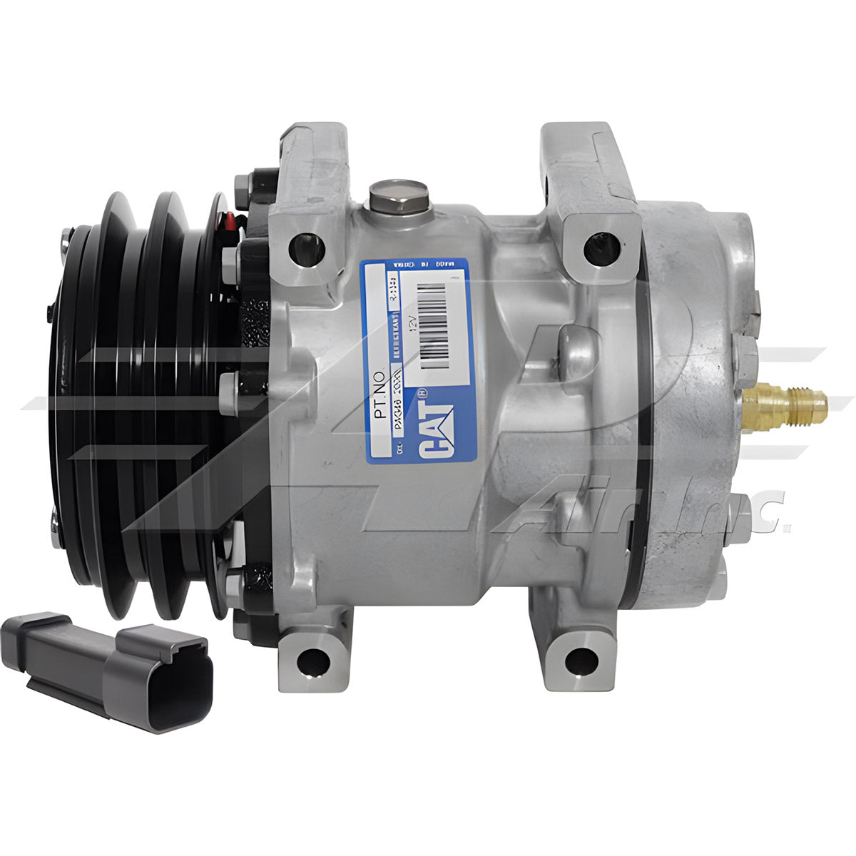 Original TCCI SD7H13 Compressor, 2 Groove Clutch for Caterpillar