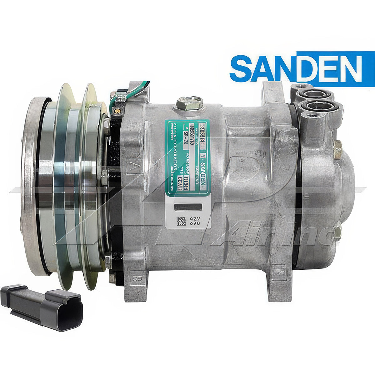 SD5H14, 5 3/4" 1 Groove Clutch, Vertical Pad Mount, 24V for Komatsu