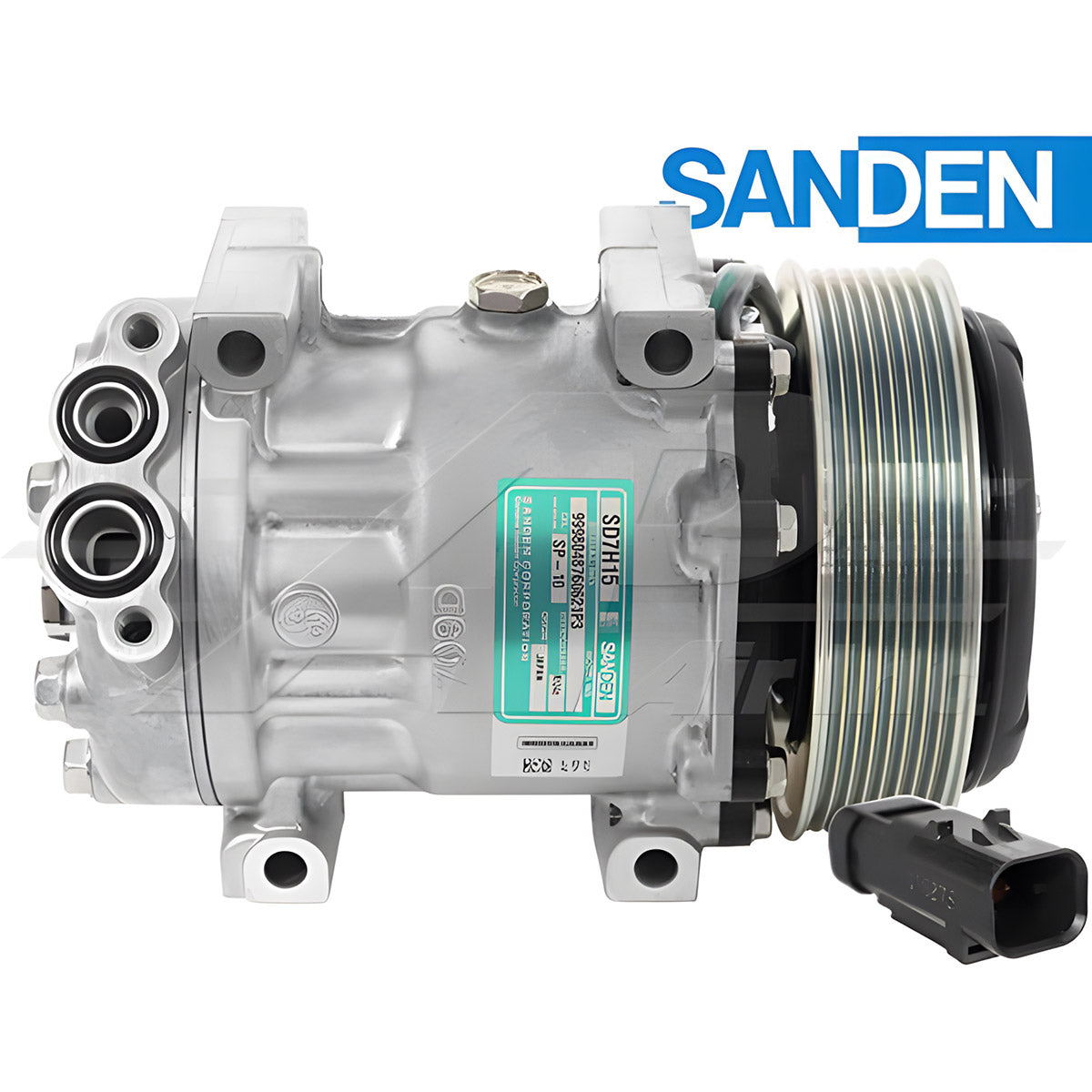 Original Sanden SD7H15, 133Mm 8 Groove Clutch, 24 Volt for Caterpillar