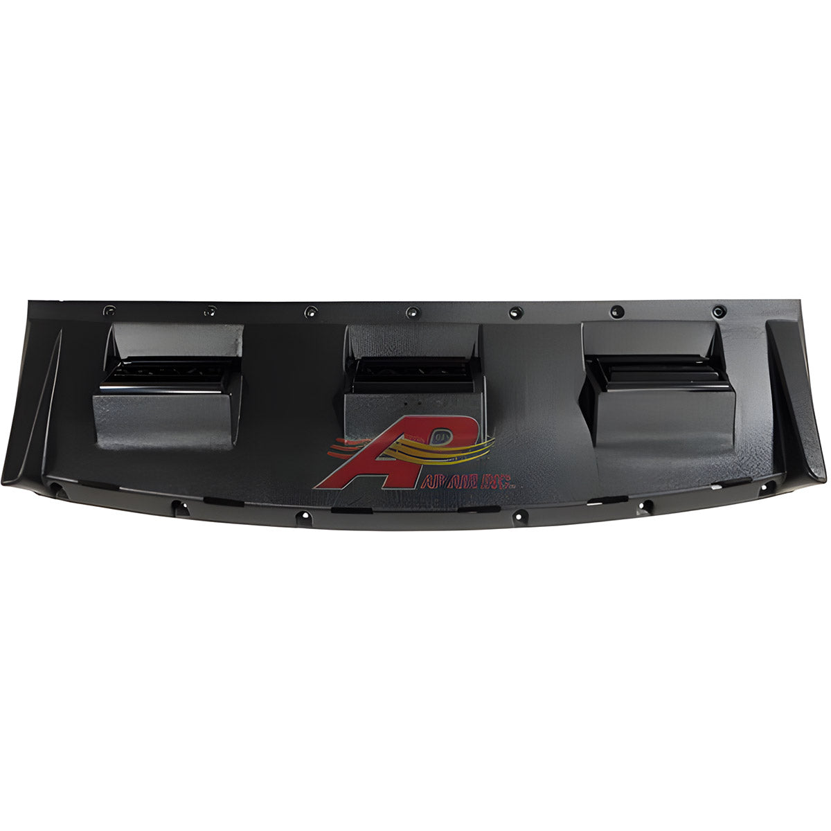 Air Conditioning And Heater Black Bezel With 3 Louvers for International 118194C2