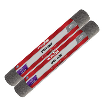 Wooster Genuine 18" Epoxy Glide Roller Cover 2-Pack, R232-18-2PK