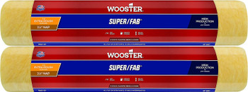 Wooster Genuine 18" Super/Fab 1¼" Nap Roller Cover 2-Pack, R243-18-2PK