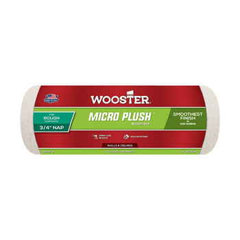 Wooster Genuine 9" Micro Plush 3/4" Nap Roller Cover - R249-9