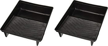 Wooster Genuine 11" 2-Quart Deep-Well Plastic Paint Tray 2-Pack, R404-11-2PK
