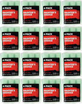 Wooster Genuine 9" Painter's Choice 3/8" Nap 16 Sets Of 6-Pack Roller Cover # R959-9-16PK