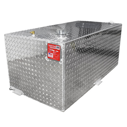 RDS Manufacturing 95 Gallon Aluminum Rectangular DOT Certified Transfer Tank