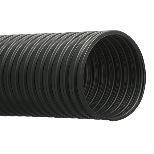 Hi-Tech Duravent RFH 10 in. x 25 ft. Duct Hose, Black - Hose Only