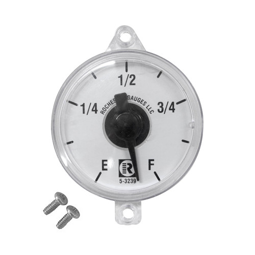 Rochester Gauge Senior Direct-Reading Fractional Dial for 6500/8600 Series Fixed Length Gauge (Plastic Frame)