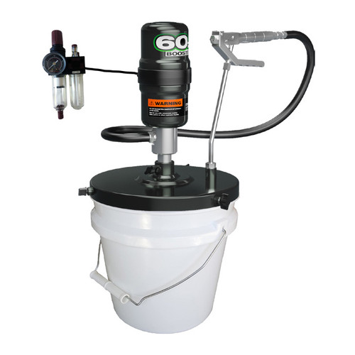 PIUSI P60:1 Pail Grease Kit, 35 lb. Pail, Air Operated, 3.3 lbs./min
