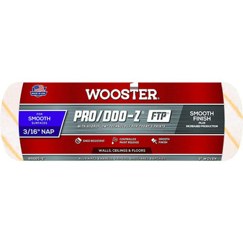 Wooster Genuine 9" Pro/Doo-Z FTP 3/16" Nap Roller Cover - RR665-9