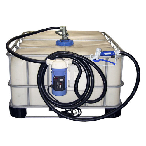 JME 120V AC DEF Transfer System with Stainless RSV Coupler for Totes