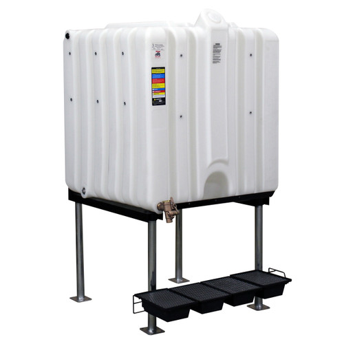 Rhino Tuff Tanks RTT-6800 180 Gallon Stackable Gravity Feed System