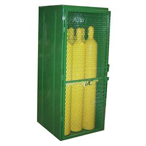 E-Track Ratchet Strap 5304-SEF, 12 High Pressure Cylinders Storage Lockable Container, Weight 345 lbs ESTS-12