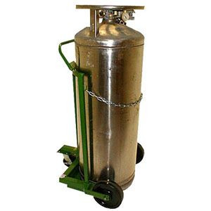 Large Liquid Cylinders carrier, Aluminium Core Wheels and Swivel Caster EZ LOAD-4L