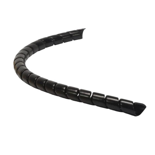 Atlantex Manufacturing SGW32-30 2 in. Black Spiral Guard Wrap - 100 ft.